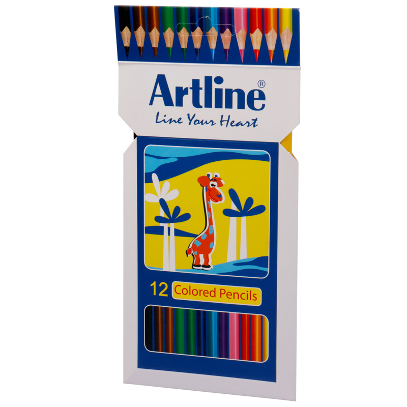 مداد رنگی ۱۲ رنگ آرت لاین Artline