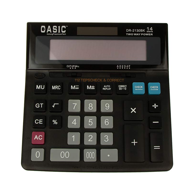 ماشین حساب کاسیک Qasic DR-2130BK