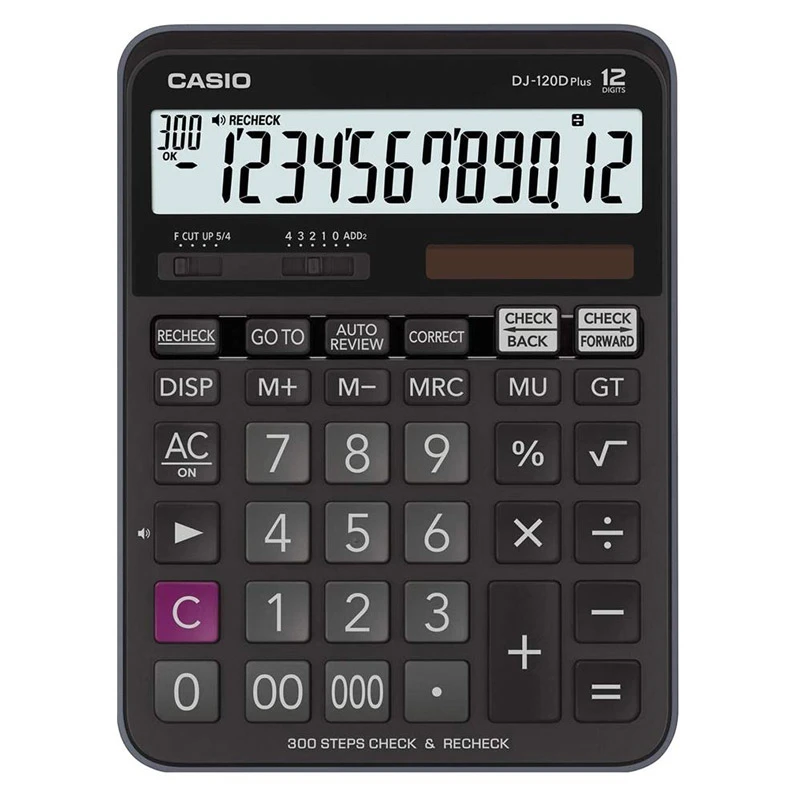ماشین حساب کاسیو Casio DJ-120D Plus