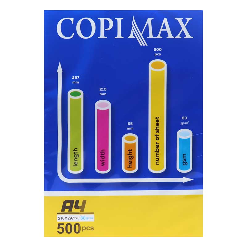 کاغذ COPIMAX 80g A4 نوین کاغذ