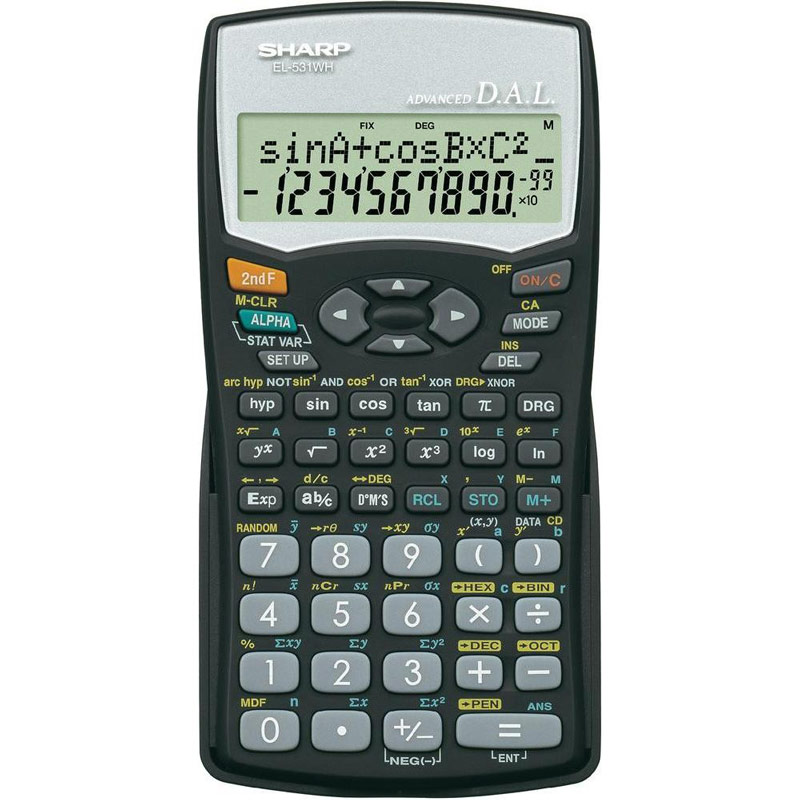 ماشین حساب مهندسی شارپ SHARP EL-531WH