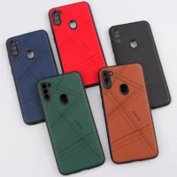قاب چرمی Remax سامسونگ Galaxy A11 / M11 محافظ لنزدار