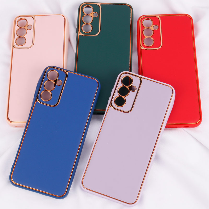 قاب چرمی My Case محافظ لنزدار Samsung Galaxy A14 4G / A14 5G