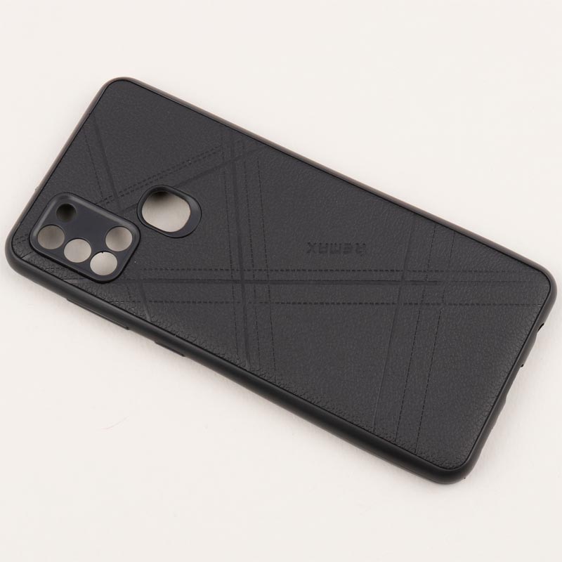 قاب Remax چرمی محافظ لنزدار Samsung Galaxy A21s