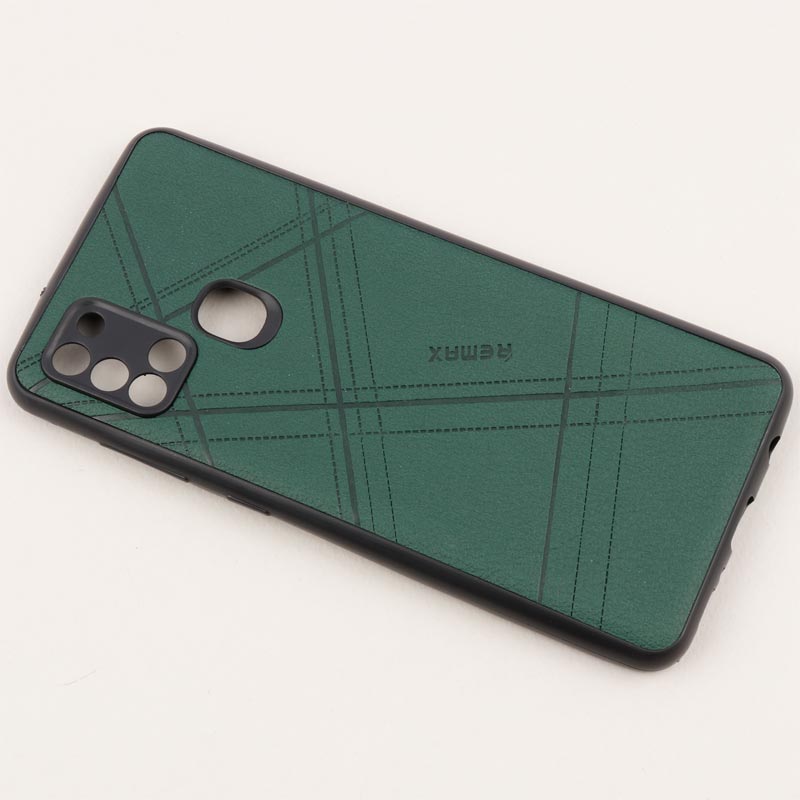 قاب Remax چرمی محافظ لنزدار Samsung Galaxy A21s