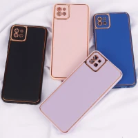 قاب چرمی My Case محافظ لنزدار Samsung Galaxy A22 5G