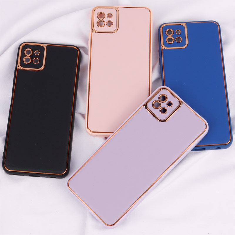 قاب چرمی My Case محافظ لنزدار Samsung Galaxy A22 5G