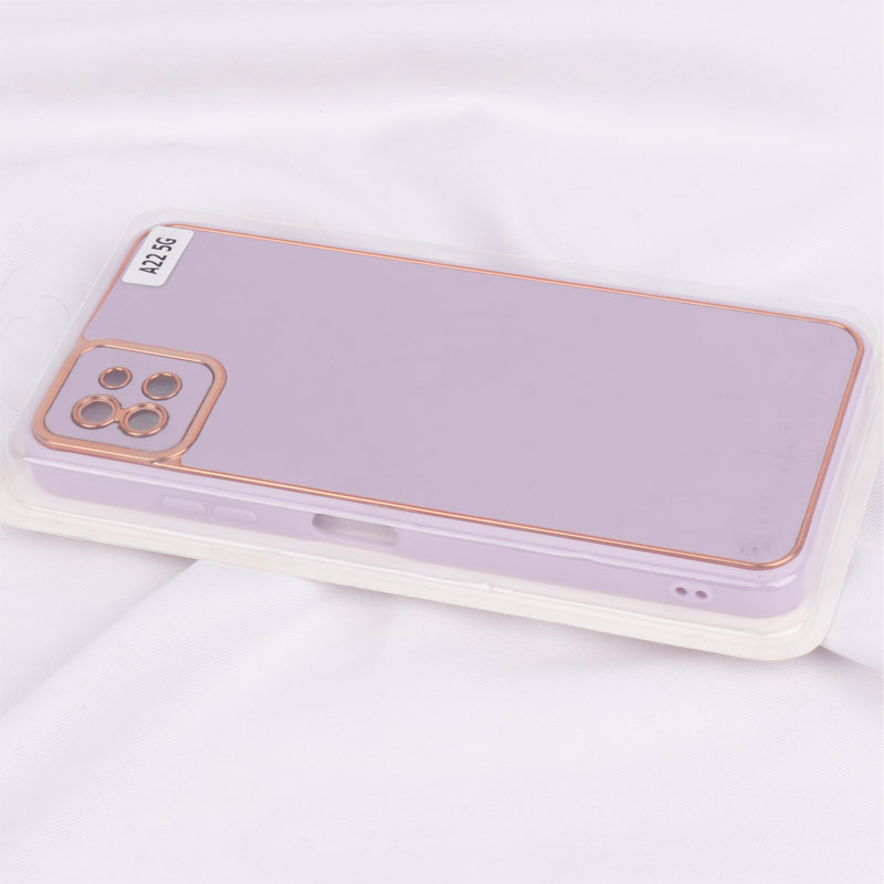 قاب چرمی My Case محافظ لنزدار Samsung Galaxy A22 5G