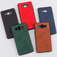 قاب چرمی Remax سامسونگ Galaxy A5 2015 محافظ لنزدار
