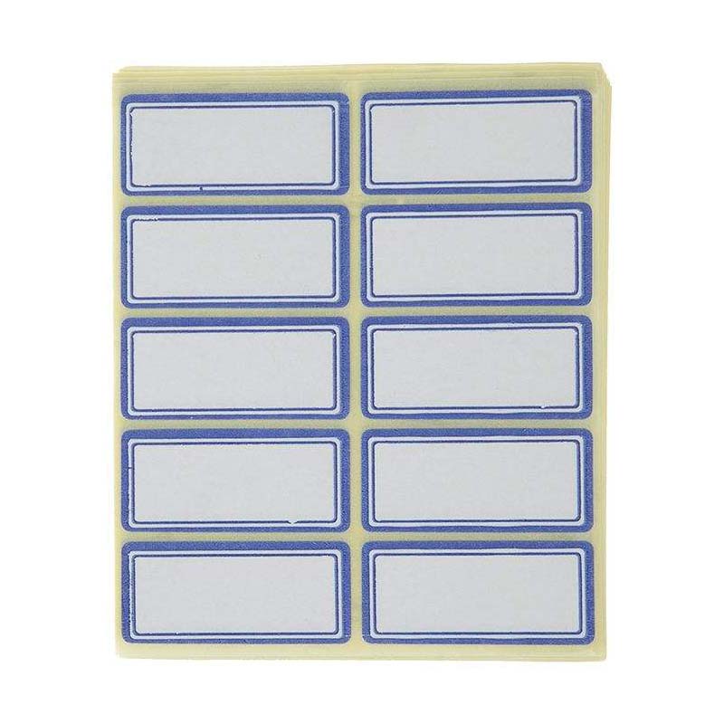 برچسب دور آبی تک Board 40*18mm بسته ۱۰۰۰ عددی