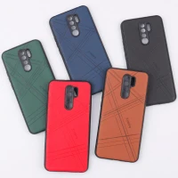 قاب چرمی Remax شیائومی Redmi 9 / 9 Prime محافظ لنزدار