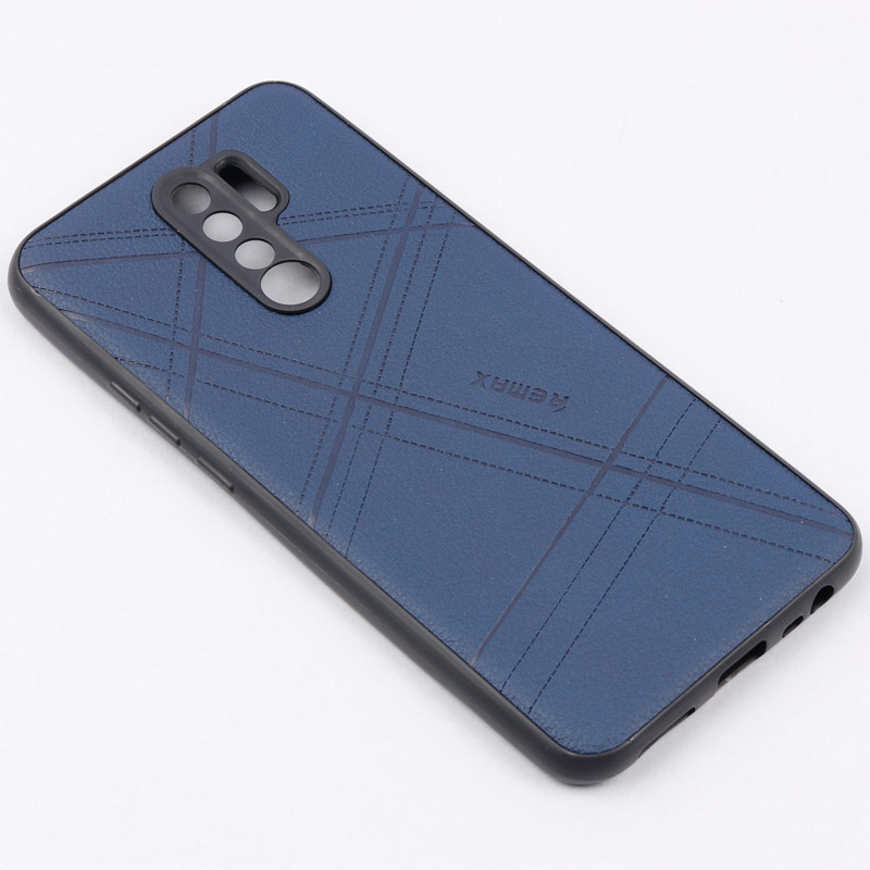 قاب Remax چرمی محافظ لنزدار Xiaomi Redmi 9 / 9 Prime