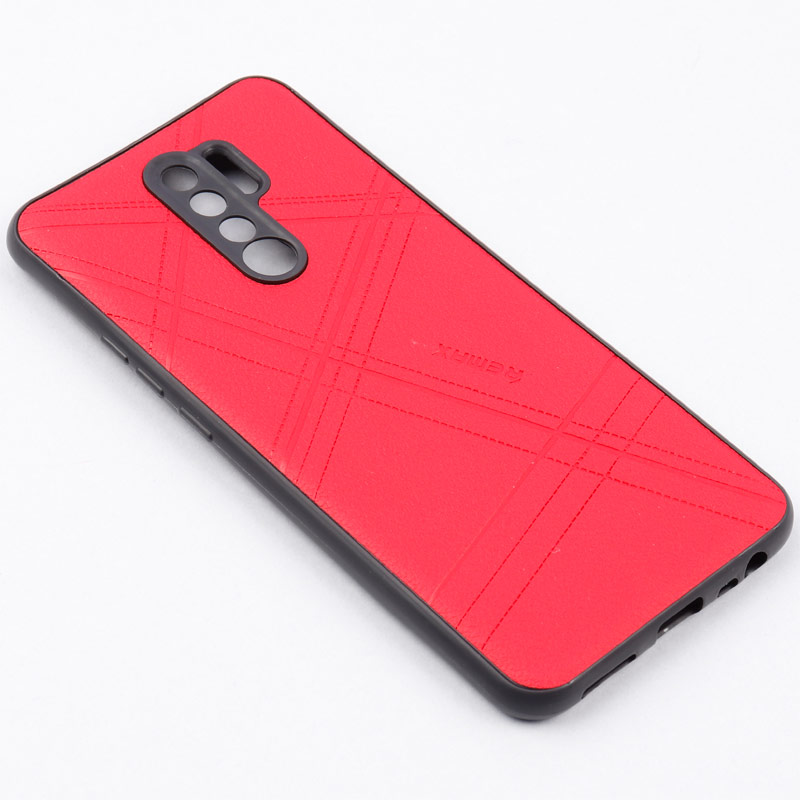 قاب Remax چرمی محافظ لنزدار Xiaomi Redmi 9 / 9 Prime