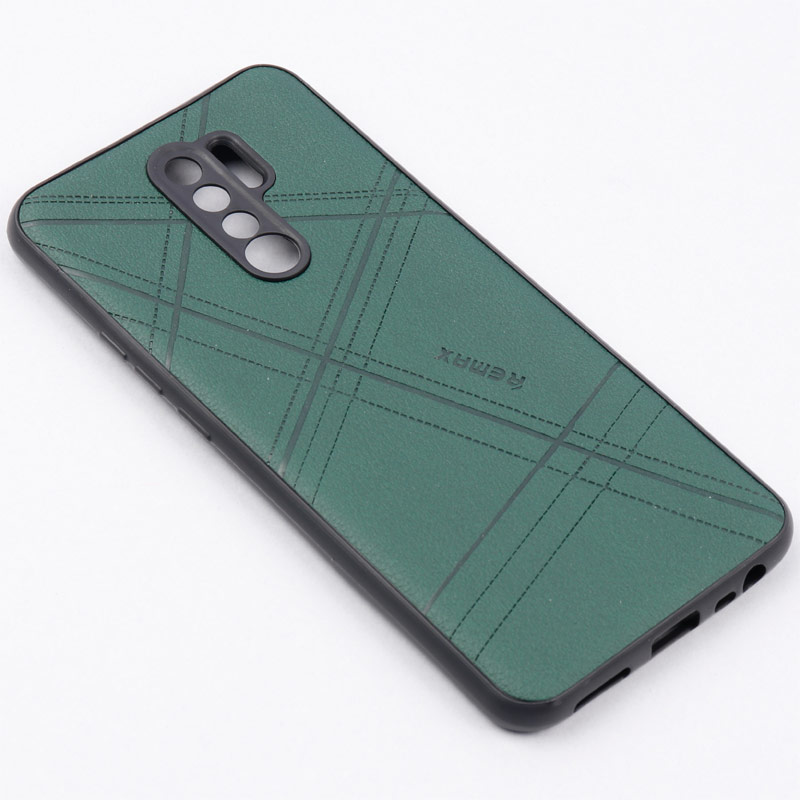 قاب Remax چرمی محافظ لنزدار Xiaomi Redmi 9 / 9 Prime