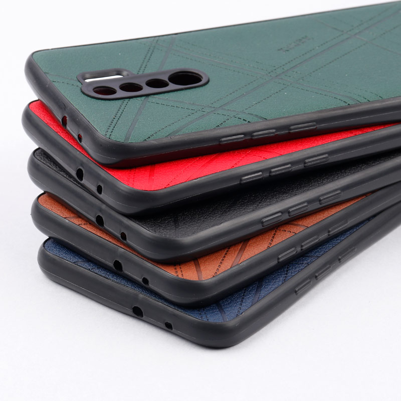 قاب Remax چرمی محافظ لنزدار Xiaomi Redmi 9 / 9 Prime