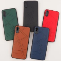 قاب چرمی Remax شیائومی Redmi 9A محافظ لنزدار
