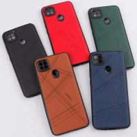 قاب چرمی Remax شیائومی Redmi 9C / 10A محافظ لنزدار