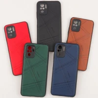 قاب چرمی Remax شیائومی Redmi Note 10 4G / 10S محافظ لنزدار