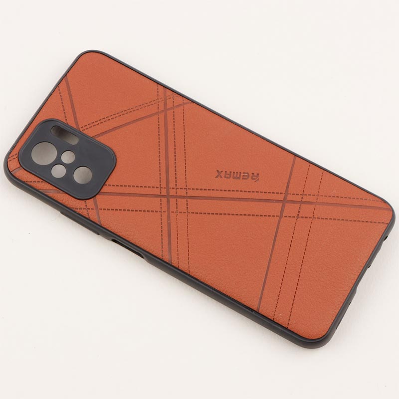 قاب Remax چرمی محافظ لنزدار Xiaomi Redmi Note 10 4G / 10S