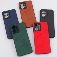 قاب چرمی Remax شیائومی Redmi Note 12 4G محافظ لنزدار