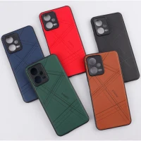 قاب چرمی Remax شیائومی Redmi Note 12 5G محافظ لنزدار