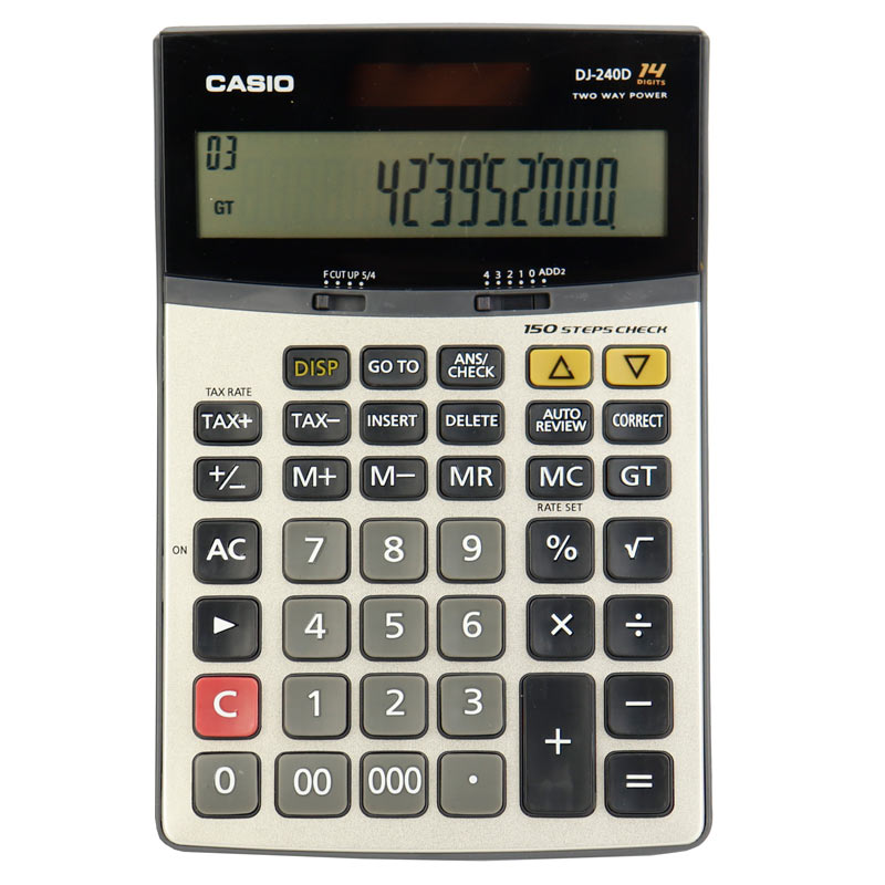 ماشین حساب کاسیو Casio DJ-240D