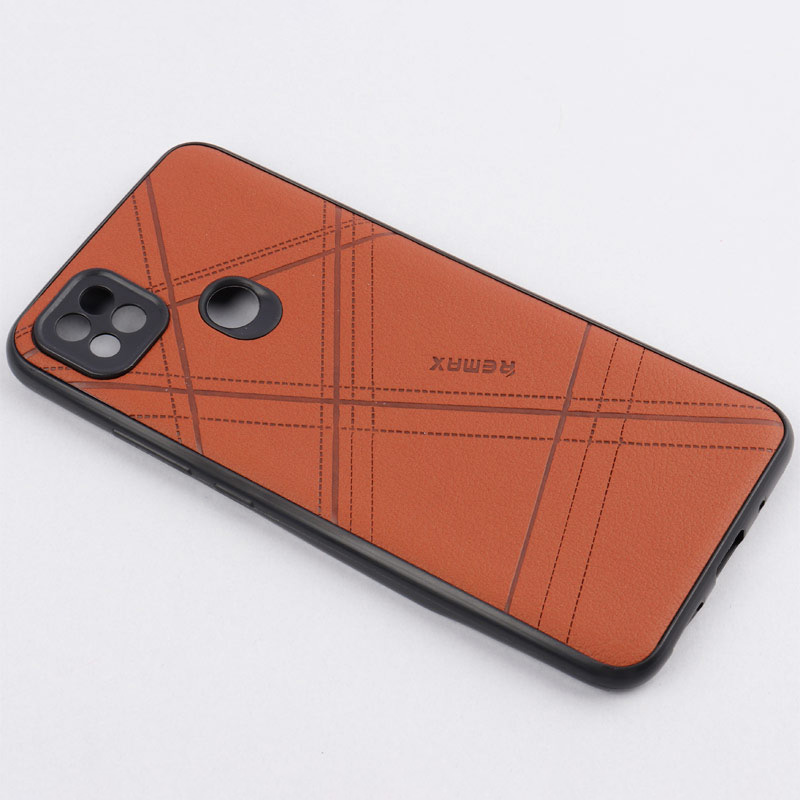 قاب Remax چرمی محافظ لنزدار Xiaomi Redmi 9C / 10A