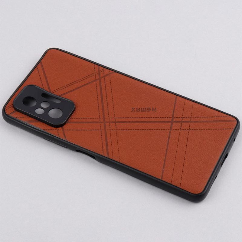 قاب Remax چرمی محافظ لنزدار Xiaomi Redmi Note 10 Pro 4G