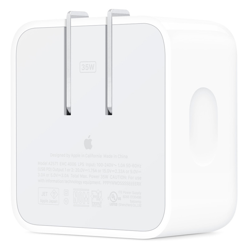 کلگی فست شارژ iPhone MHJ83LL/A A2571 2Port 3A 35W Type-C