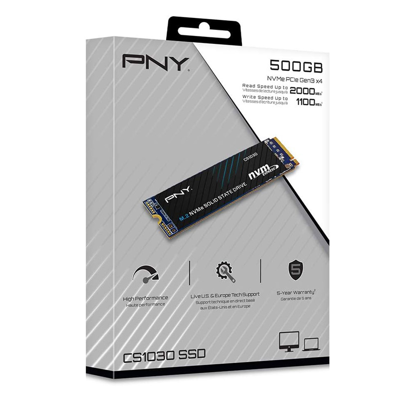 حافظه SSD پی ان وای PNY CS1030 500GB M.2