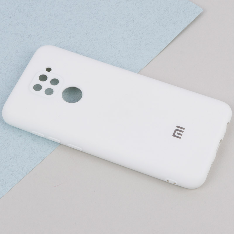 قاب طرح سیلیکونی محافظ لنزدار Xiaomi Redmi Note 9