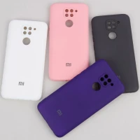 قاب طرح سیلیکونی محافظ لنزدار Xiaomi Redmi Note 9