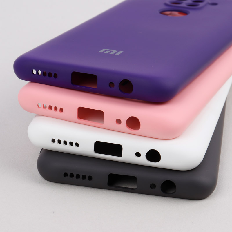 قاب طرح سیلیکونی محافظ لنزدار Xiaomi Redmi Note 9