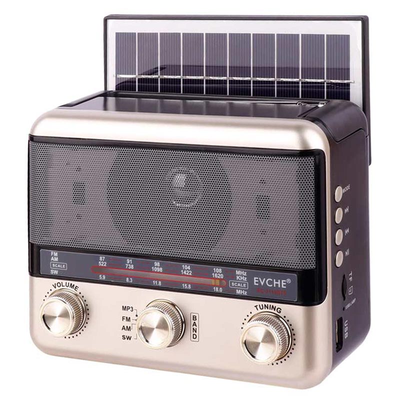 رادیو اسپیکر بلوتوثی خورشیدی ایواچ EC-2110BTS