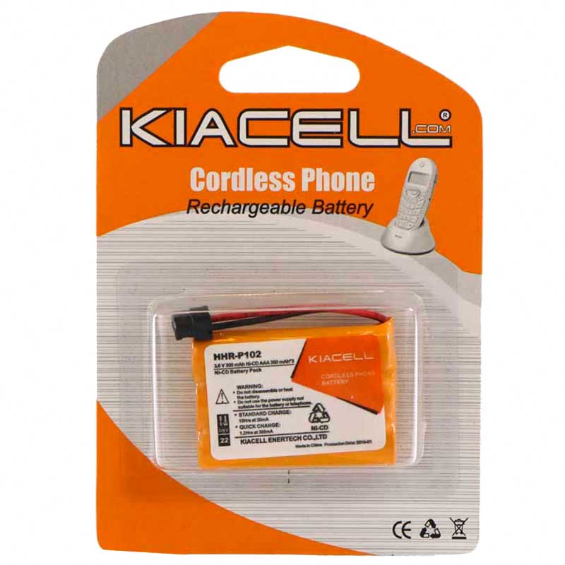 باتری تلفن بی سیم کیاسل KIACELL HHR-P102