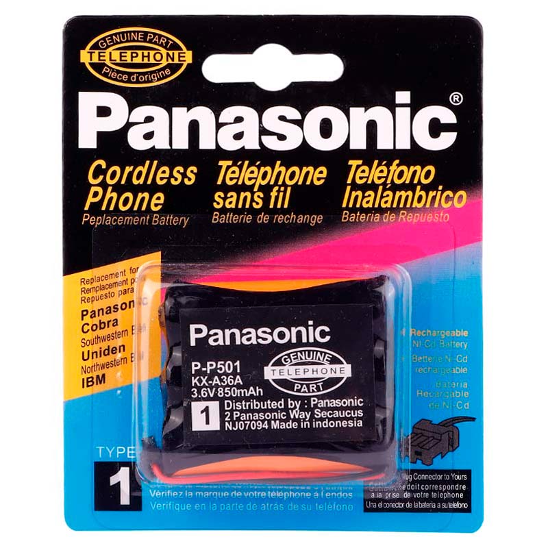 باتری تلفن بی سیم Panasonic P-P501