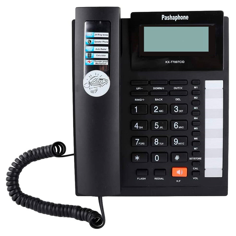 تلفن رومیزی پاشافون Pashaphone KX-T7007CID