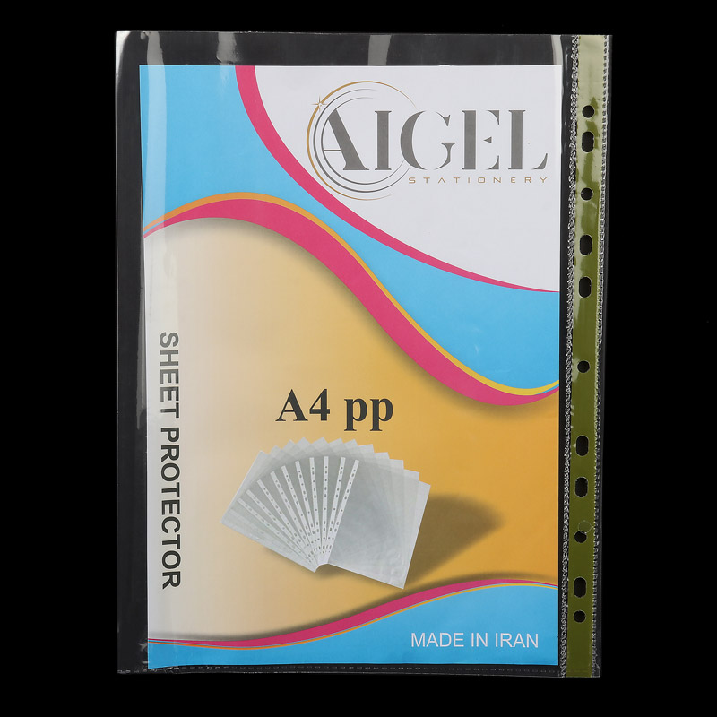 کاور کاغذ Aigel A4 بسته ۱۰۰ عددی
