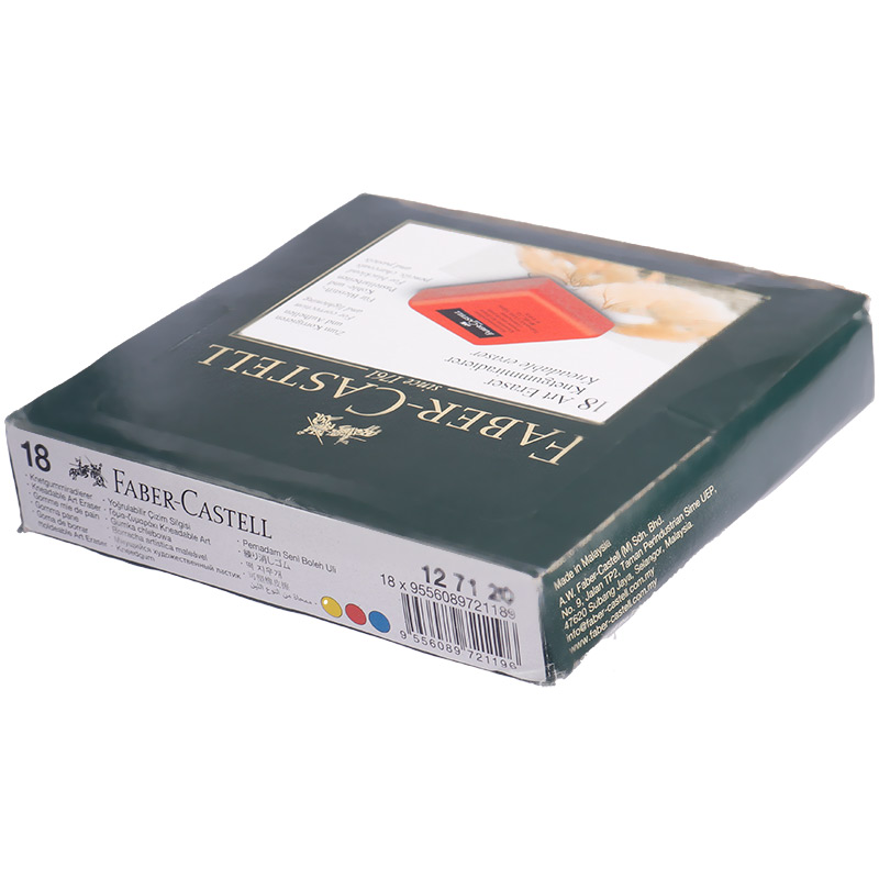 پاک کن خمیری Faber-Castell Art Eraser 127120 بسته 18 عددی