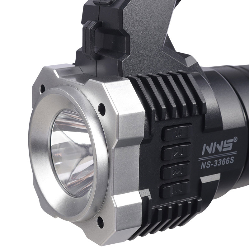 چراغ قوه شارژی اسپیکردار NNS NS-3366S