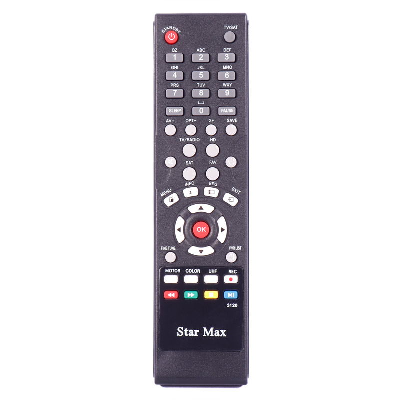 کنترل گیرنده استارمکس آلفا StarMax