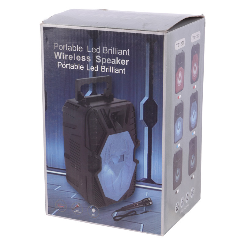 اسپیکر بلوتوثی رم و فلش خور YD-1201 + میکروفون