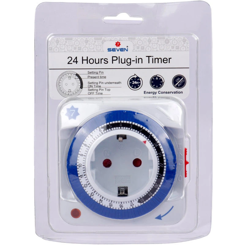 پریز تایمردار ۲۴ ساعته Seven MT20L
