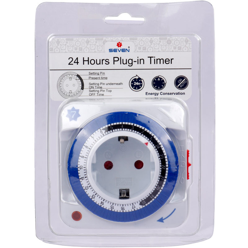 پریز تایمردار ۲۴ ساعته Seven MT20L