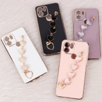 قاب My Case محافظ لنزدار + آویز دستی Xiaomi Redmi A1 Plus