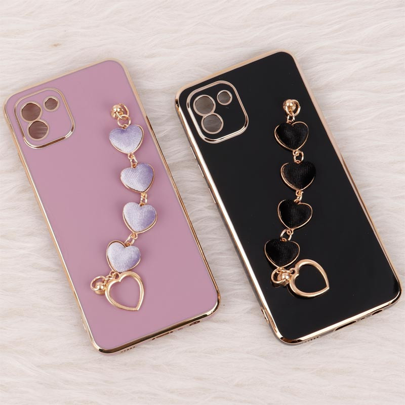 قاب My Case محافظ لنزدار + آویز دستی Samsung Galaxy A03
