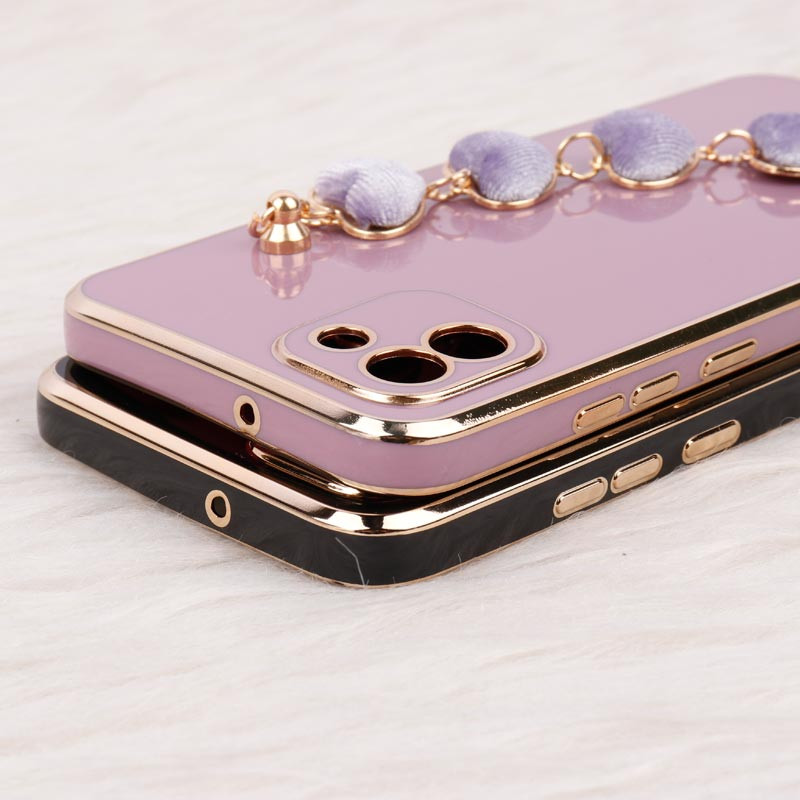 قاب My Case محافظ لنزدار + آویز دستی Samsung Galaxy A03