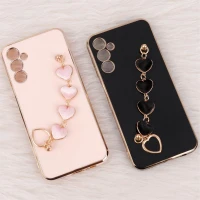 قاب My Case محافظ لنزدار + آویز دستی Samsung Galaxy A14 4G / A14 5G