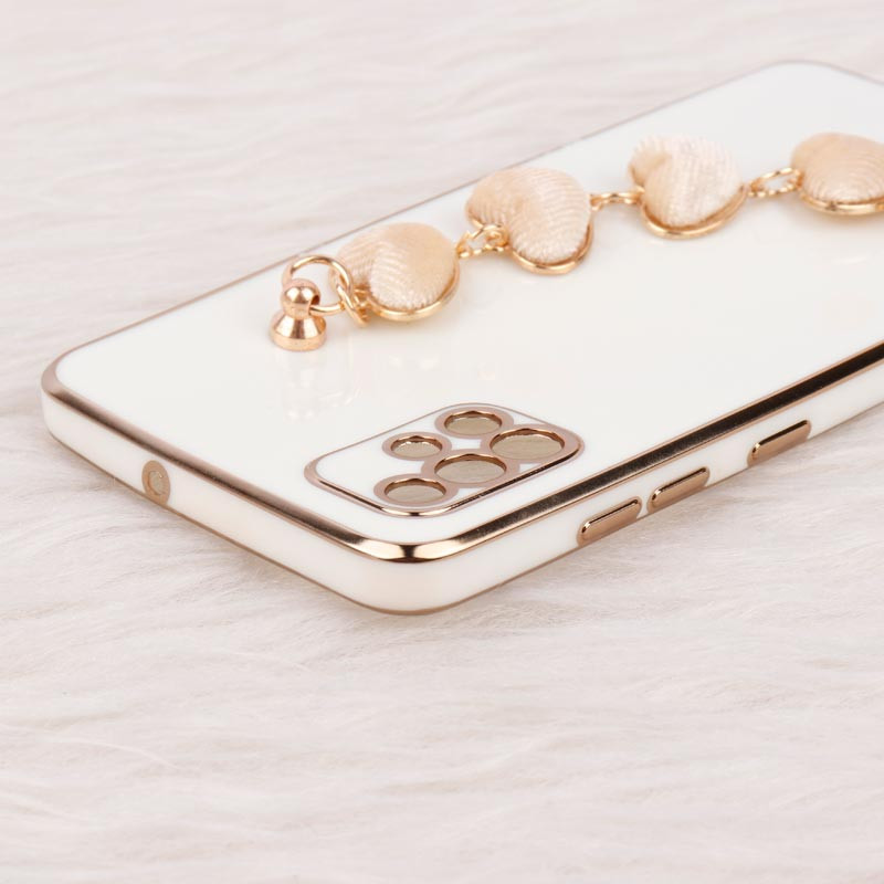 قاب My Case محافظ لنزدار + آویز دستی Samsung Galaxy A51 4G