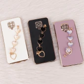قاب My Case محافظ لنزدار + آویز دستی Xiaomi Redmi Note 9s / Note 9 Pro / Note 10 Lite